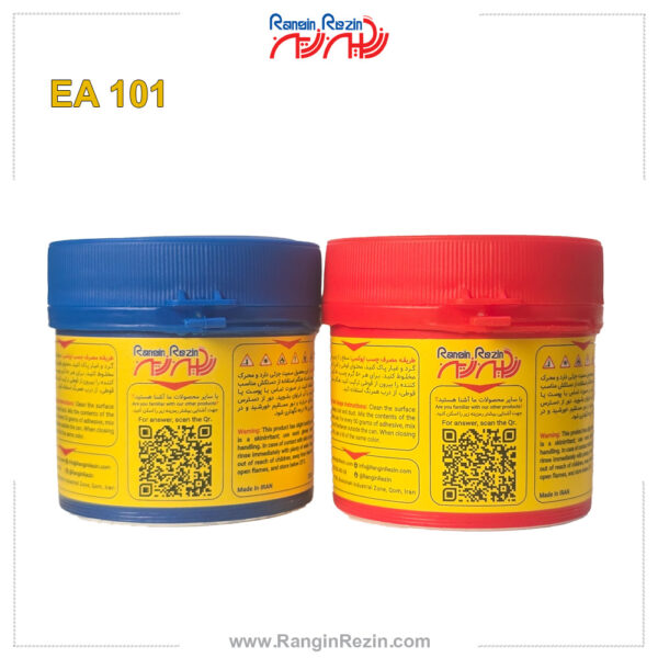چسب اپوکسی (1:1) EA 101 - وزن 500 گرمی